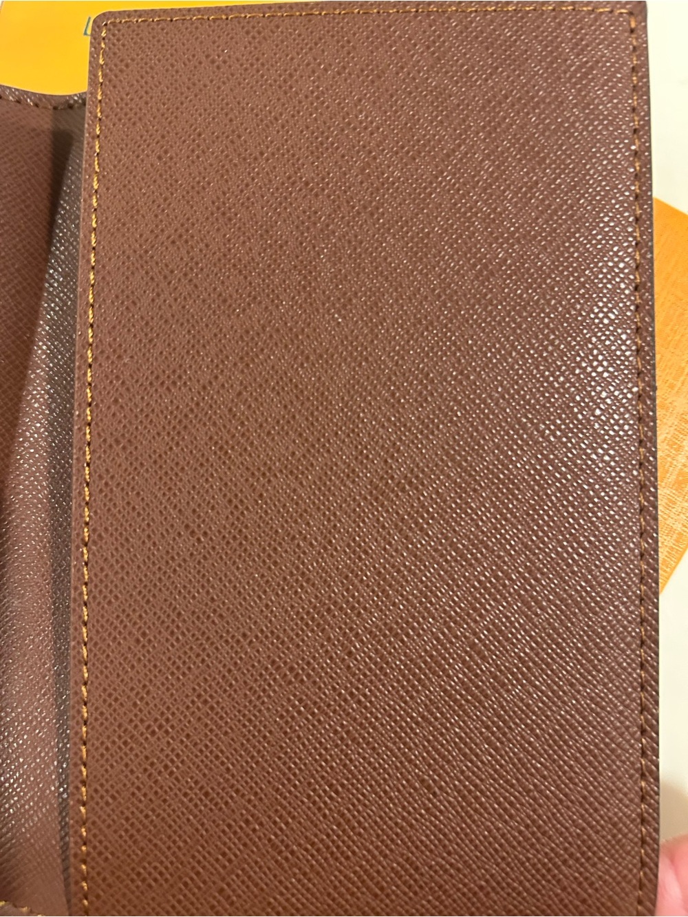 Louis Vuitton Monogram Passport Holder - Dark Brown with Tan Monogram - Picture 4 of 13